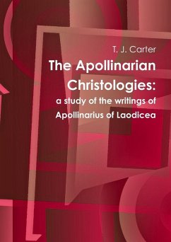 Cover The Apollinarian Christologies