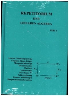 Repetitorium der Linearen Algebra, Teil 1 - Wille, Detlef