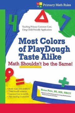 Most Colors of PlayDough Taste Alike.... Math Shouldn't Be the Same! - Pate, Rena