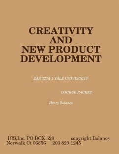 Cover CREATIVITY AND NEW PRODUCT DEVELOPMENT