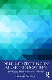 Peer Mentoring in Music Education (eBook, ePUB)