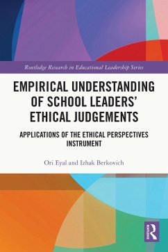 Cover Empirical Understanding of School Leaders' Ethical Judgements (eBook, ePUB)