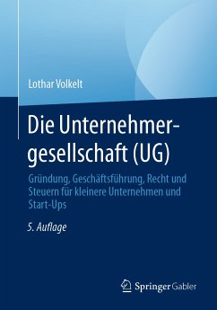 Die Unternehmergesellschaft (UG) (eBook, PDF) - Volkelt, Lothar