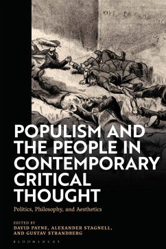 Cover Populism and The People in Contemporary Critical Thought (eBook, ePUB)