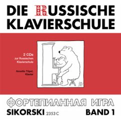 Cover Die Russische Klavierschule Bd 1 Doppel-CD separat