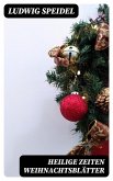 Heilige Zeiten Weihnachtsblätter (eBook, ePUB)