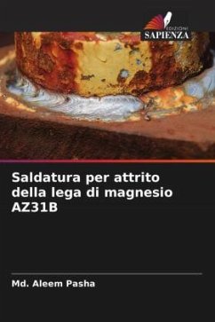 Cover Saldatura per attrito della lega di magnesio AZ31B