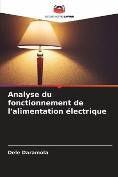 Analyse du fonctionnement de l'alimentation électrique - Daramola, Dele