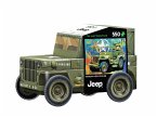 Eurographics 8551-5598 - Armee Jeep Puzzledose , 550 Blech Puzzle