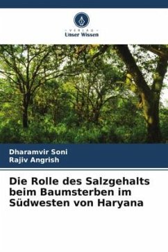 Die Rolle des Salzgehalts beim Baumsterben im Südwesten von Haryana - Soni, Dharamvir;Angrish, Rajiv