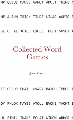 Collected Word Games - Zimba, Jason