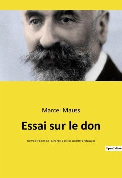 Essai sur le don - Mauss, Marcel