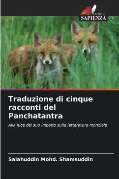 Traduzione di cinque racconti del Panchatantra - Shamsuddin, Salahuddin Mohd.