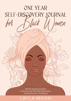 One Year Self-Discovery Journal for Black Women - Moon, Layla