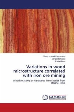 Variations in wood microstructure correlated with iron ore mining