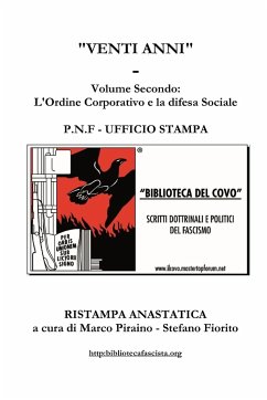 Venti Anni - Volume Secondo - Piraino, Marco; Fiorito, Stefano