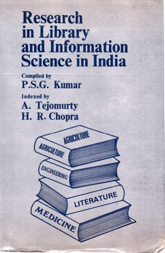 Research In Library And Information Science In India (eBook, ePUB) - Kumar, P. S. G.; Tejomurty, A.; Chopra, H. R.