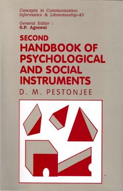 Cover Second Handbook Of Psychological And Social Instruments (eBook, ePUB)