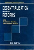 Decentralisation Need for Reforms (eBook, ePUB)