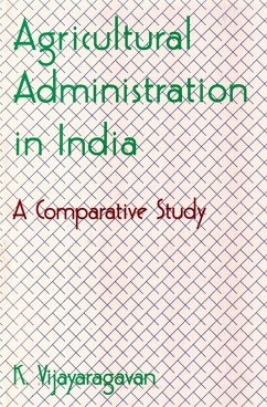 Cover Agricultural Administration in India a Comparative Study (eBook, ePUB)