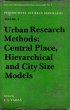 Urban Research Methods: Central Place,... - Bild 1