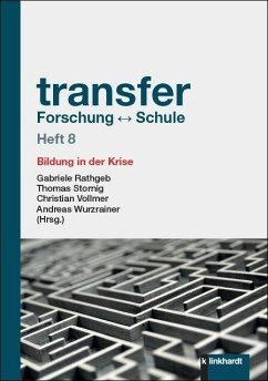 Cover transfer Forschung ? Schule Heft 8 (eBook, PDF)