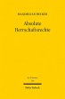 Absolute Herrschaftsrechte (eBook, PDF) - Bild 1