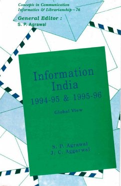 Information India : 1994-95 and 1995-96 Global View (Concepts in Communication Informatics and Librarianship-76) (eBook, ePUB) - Agrawal, S. P.; Aggarwal, J. C.
