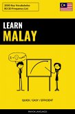 Learn Malay - Quick / Easy / Efficient (eBook, ePUB)