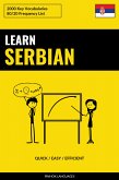 Learn Serbian - Quick / Easy / Efficient (eBook, ePUB)