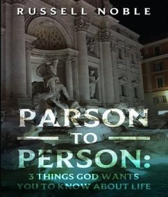 Cover PARSON TO PERSON (eBook, ePUB)