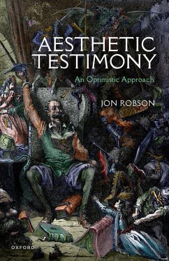 Aesthetic Testimony (eBook, ePUB) - Robson, Jon