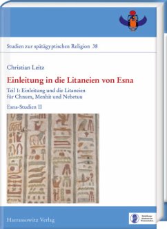 Einleitung in die Litaneien von Esna, 3 Teile - Leitz, Christian