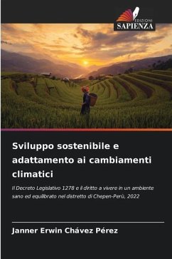 Sviluppo sostenibile e adattamento ai cambiamenti climatici - Chávez Pérez, Janner Erwin