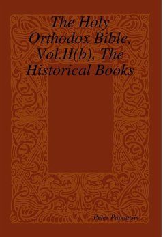Cover The Holy Orthodox Bible, Vol.II(b), The Historical Books