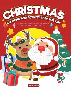 Christmas Coloring and Activity Book for Kids - Mason, Jacob