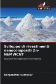 Sviluppo di rivestimenti nanocompositi Zn-Ni/MWCNT