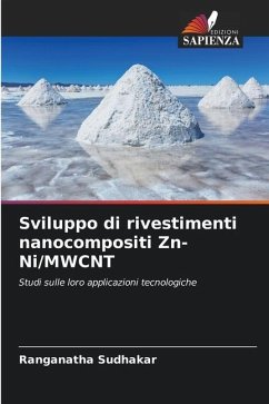 Sviluppo di rivestimenti nanocompositi Zn-Ni/MWCNT - Sudhakar, Ranganatha