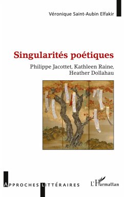 Cover Singularités poétiques