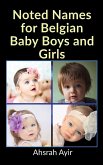 Noted Names for Belgian Baby Boys and Girls