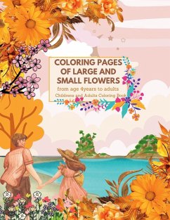 Coloring pages of Large and Small Flowers from age 4years to adults - Ravidas, Sandeep