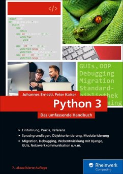 Python 3 (eBook, ePUB) - Ernesti, Johannes; Kaiser, Peter