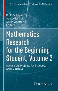 Cover Mathematics Research for the Beginning Student, Volume 2 (eBook, PDF)
