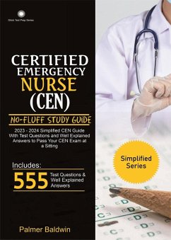 Cover 2023 Certified Emergency Nurse (CEN) No-Fluff Study Guide: (eBook, ePUB)