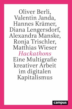 Hackathons (eBook, PDF) - Berli, Oliver; Janda, Valentin; Krämer, Hannes; Lengersdorf, Diana; Manske, Alexandra; Wieser, Matthias