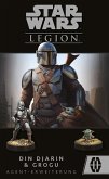 Asmodee FFGD4696 - Star Wars Legion, Din Djarin & Grogu, Agent-Erweiterung
