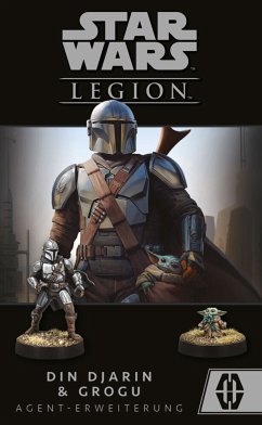 Cover Asmodee FFGD4696 - Star Wars Legion, Din Djarin & Grogu, Agent-Erweiterung