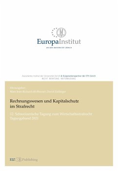 Rechnungswesen und Kapitalschutz im Strafrecht - Jean-Richard-dit-Bressel, Marc