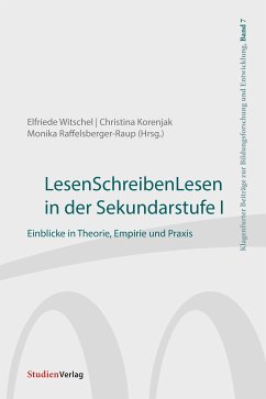 LesenSchreibenLesen in der Sekundarstufe I (eBook, ePUB)