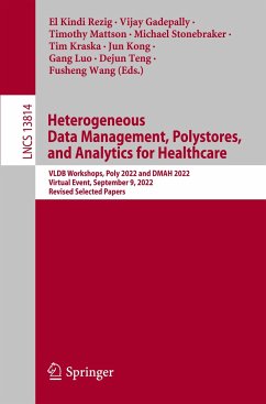 Heterogeneous Data Management, Polystores, and Analytics for Healthcare